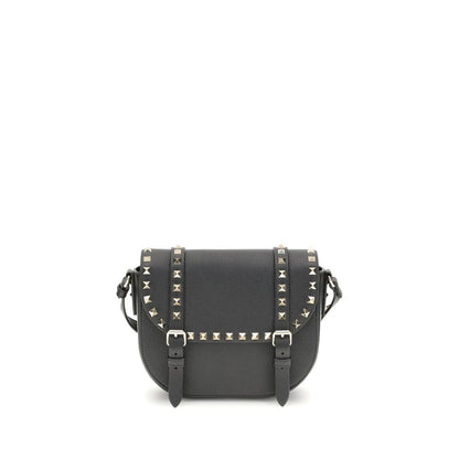 Valentino Garavani Beige Calf Leather Bos Taurus Shoulder Bag