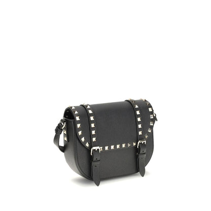 Valentino Garavani Beige Calf Leather Bos Taurus Shoulder Bag