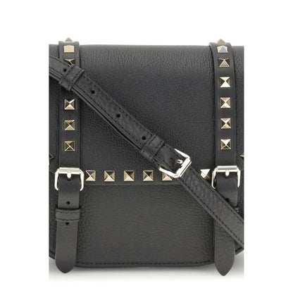 Valentino Garavani Beige Calf Leather Bos Taurus Shoulder Bag