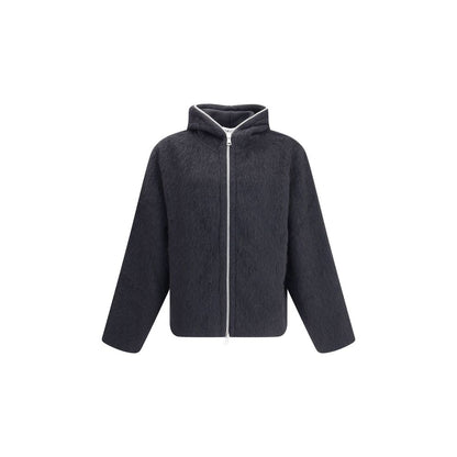 Our Legacy Zip Sweater furry effect design