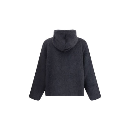 Our Legacy Zip Sweater furry effect design