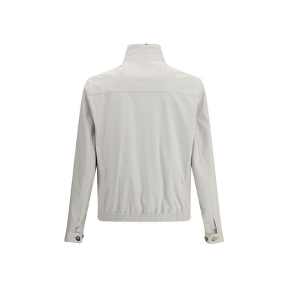 Brunello Cucinelli Gray Polyamide Shell Jacket