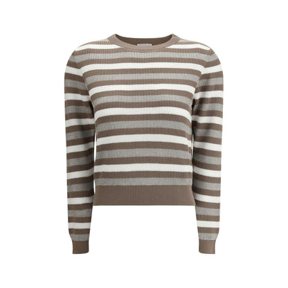 Brunello Cucinelli Sparkling striped Sweater