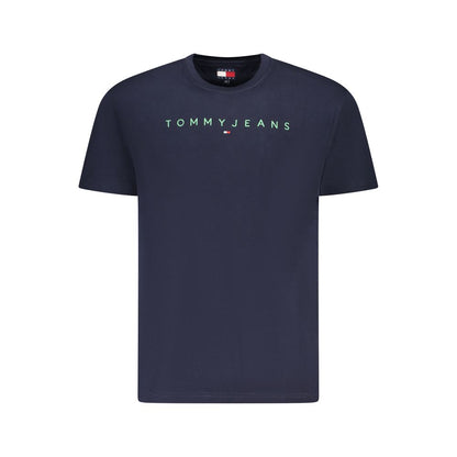 Tommy Hilfiger Blue Cotton Men's T-Shirt