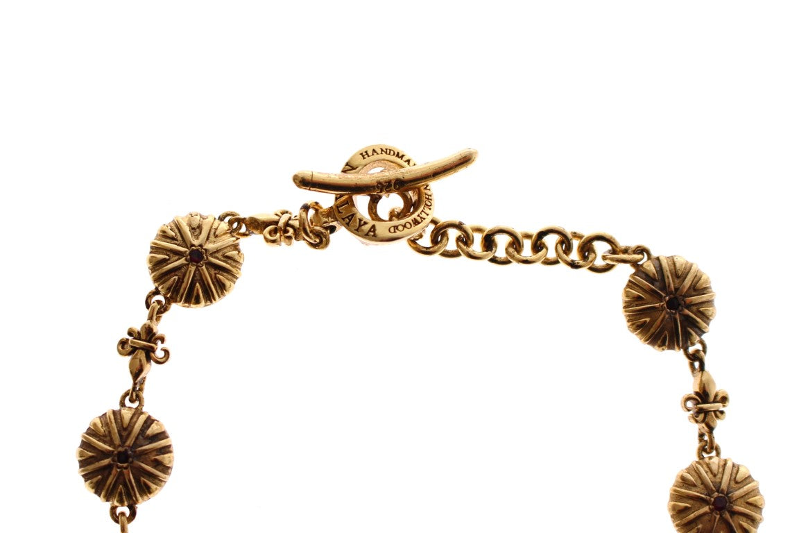 Nialaya Chic Handmade Gold Plated Women's Bracelet