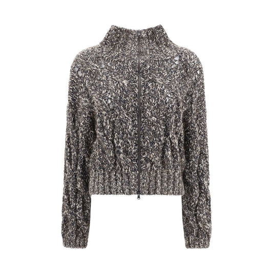 Brunello Cucinelli Braided Cardigan