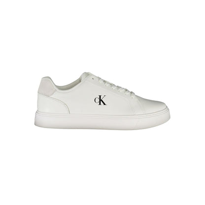 Calvin Klein White Leather Men Sneaker
