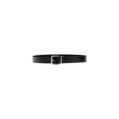 Calvin Klein Jeans Black Leather Belt