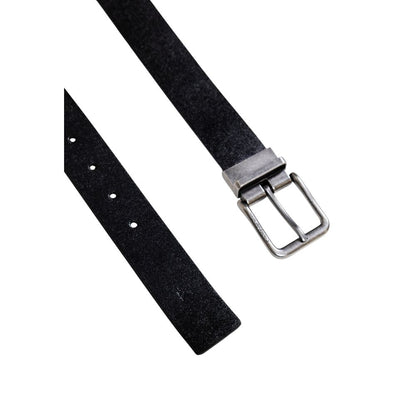 Calvin Klein Jeans Black Leather Belt