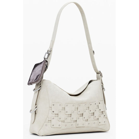 Desigual Beige Polyurethane Shoulder Bag