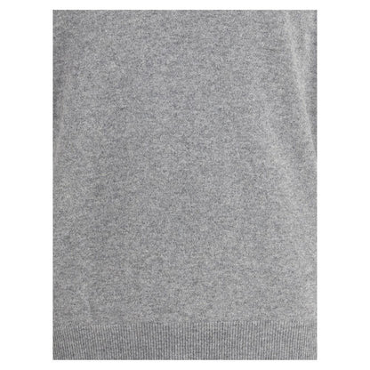 Brunello Cucinelli Gray Cashmere Cashmere Sweater