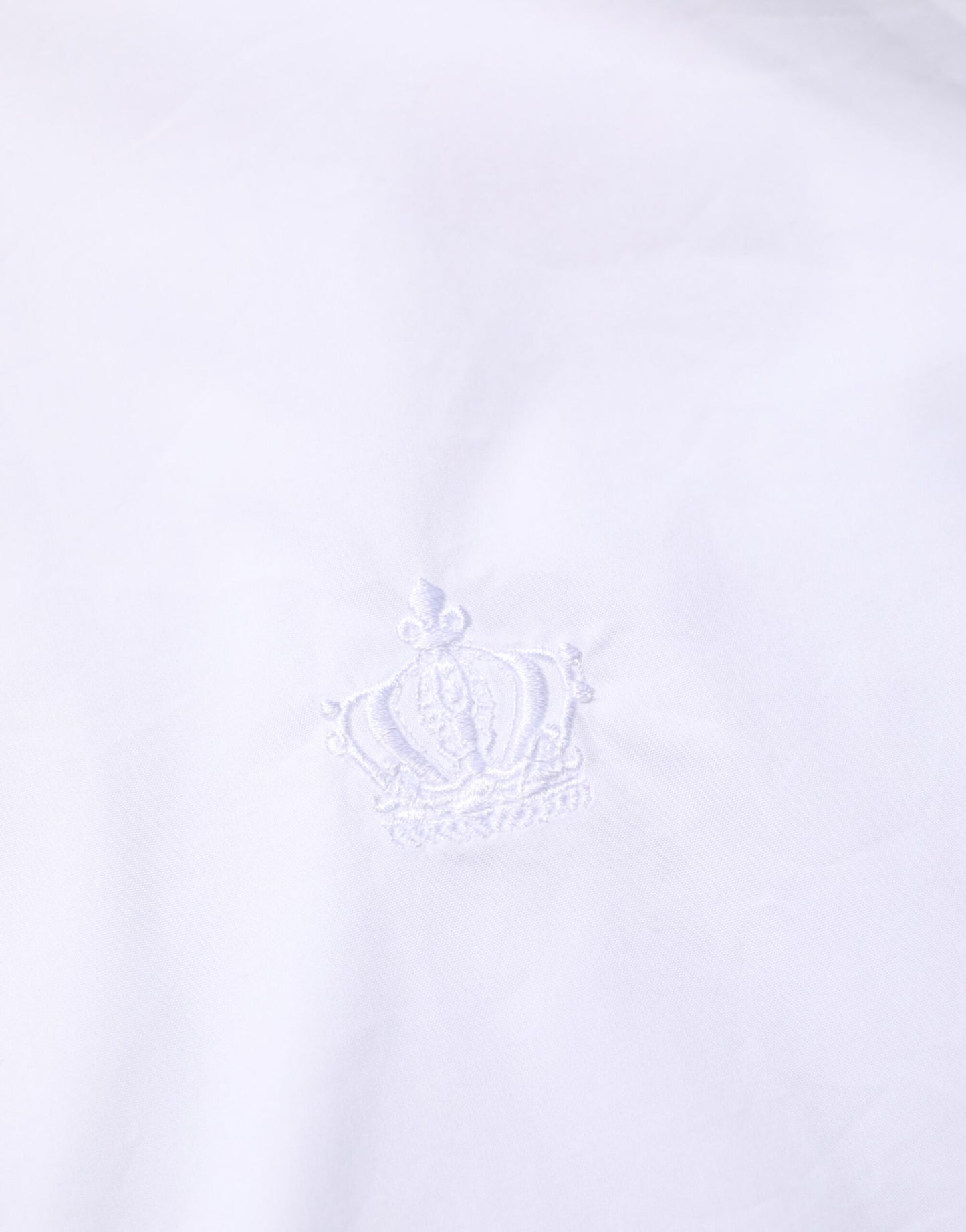 Dolce & Gabbana White Cotton MARTINI Formal Men Dress Shirt