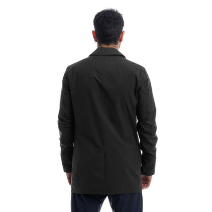 Herno Black Polyester Men's Trench Coat