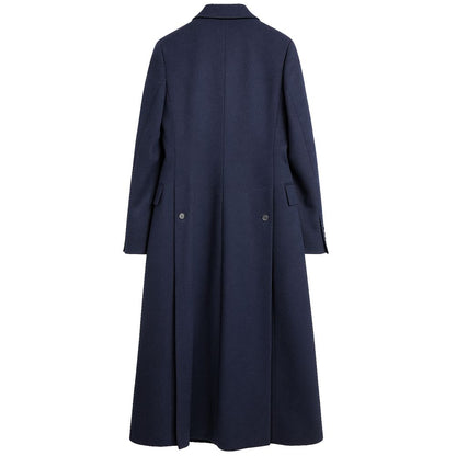 Made in Italy Blue Wool Jackets & Coat