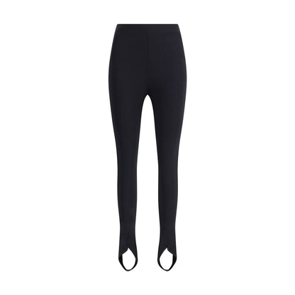 Cruna Slim fit black Bracket Leggings