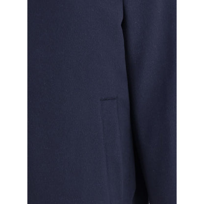 Brunello Cucinelli Blue Cashmere Bomber