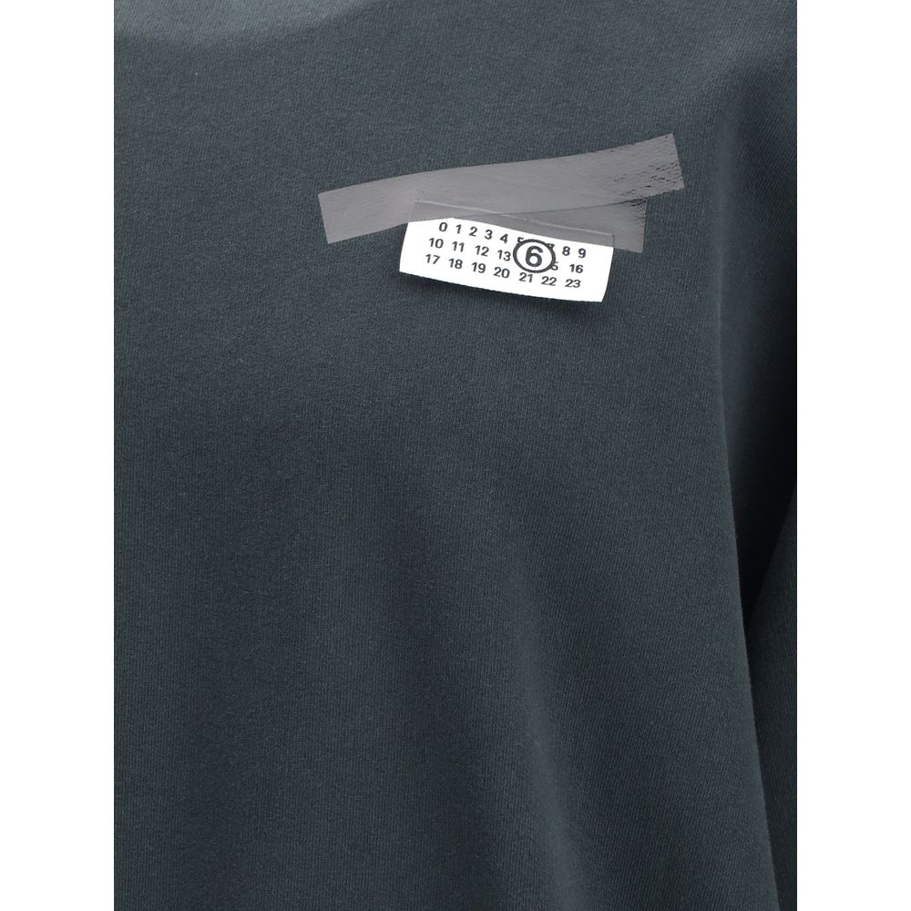 MM6 Cotton Sweatshirt with logo