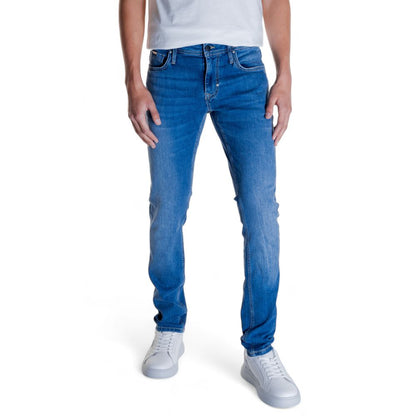 Antony Morato Blue Cotton Slim Fit Jean
