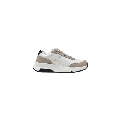 Armani Exchange Beige Polyester Sneaker