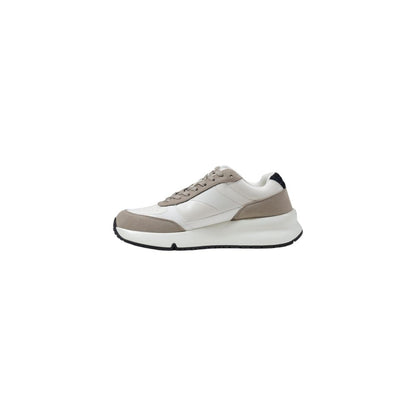 Armani Exchange Beige Polyester Sneaker