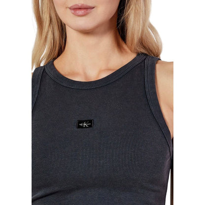 Calvin Klein Jeans Gray Recycled Cotton Tank Top