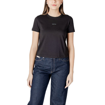 Calvin Klein Jeans Black Recycled Cotton T-Shirt