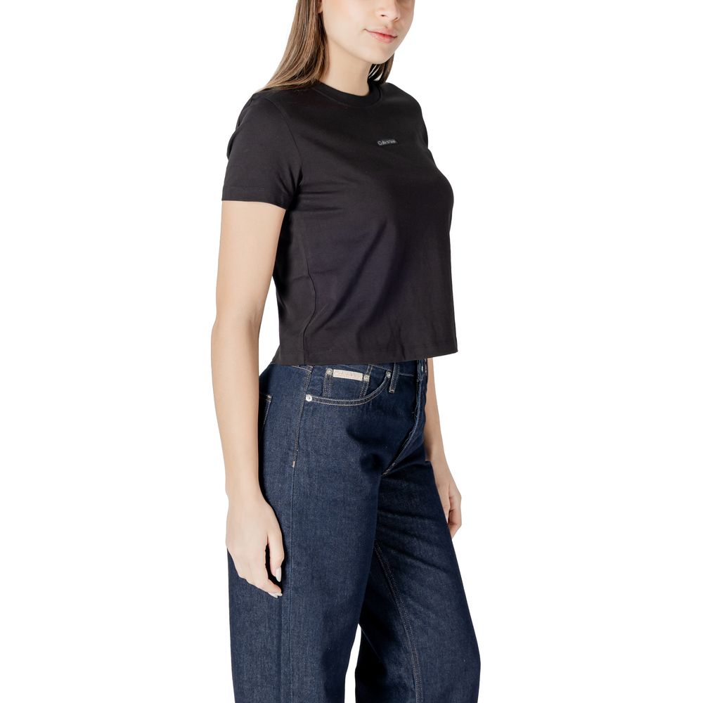 Calvin Klein Jeans Black Recycled Cotton T-Shirt