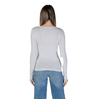 Guess White Cotton T-Shirt