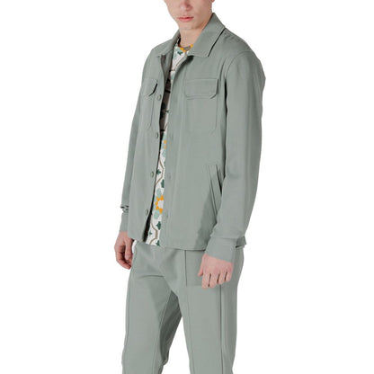 Antony Morato Green Polyester Shirt