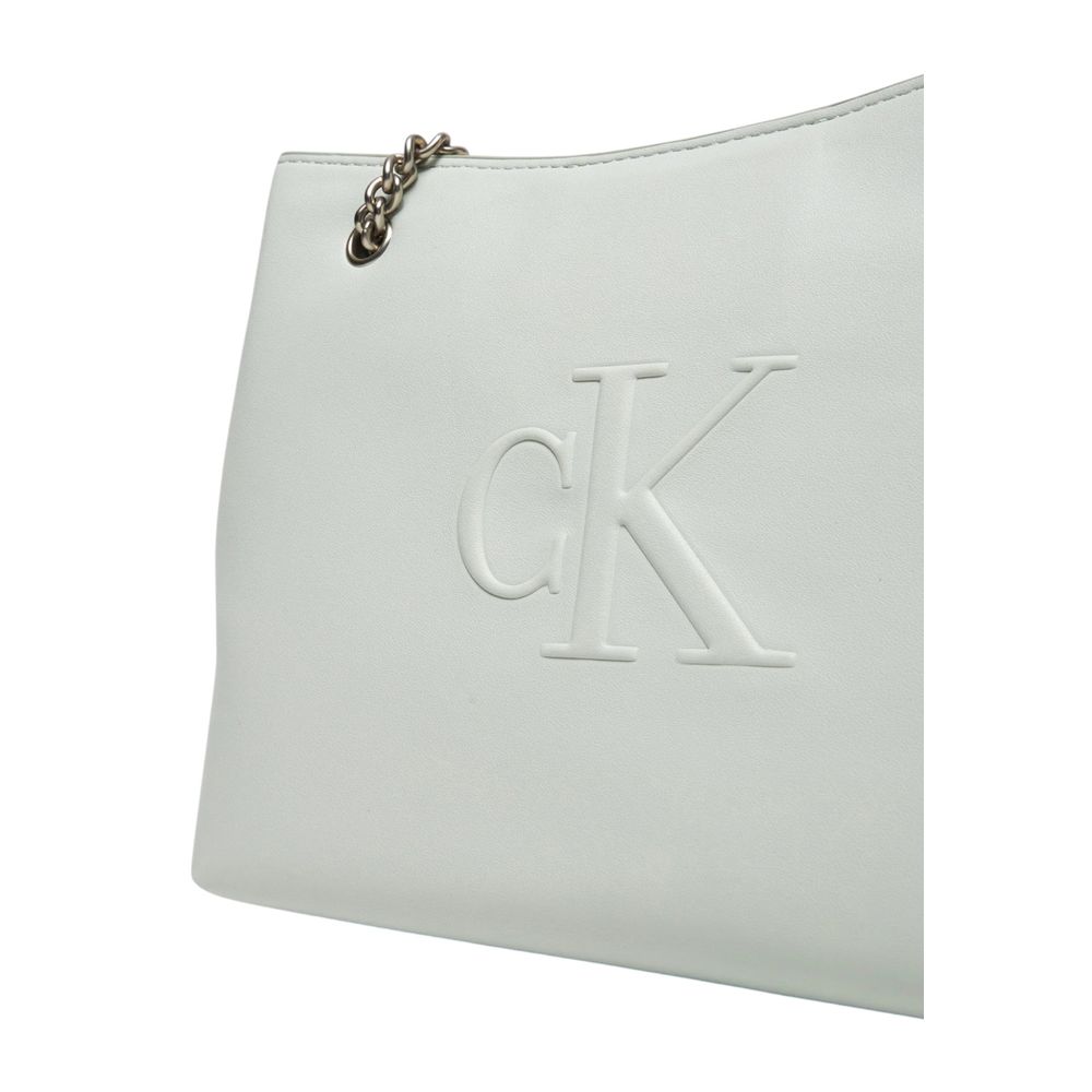 Calvin Klein Jeans Gray Polyethylene Handbag