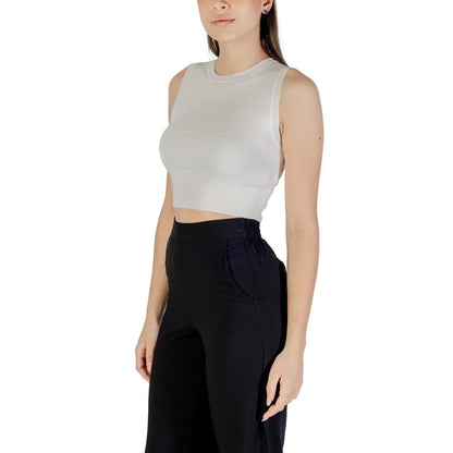 Jacqueline De Yong White Viscose Sweater