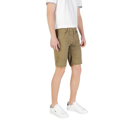 Jeckerson Green Cotton Bermuda