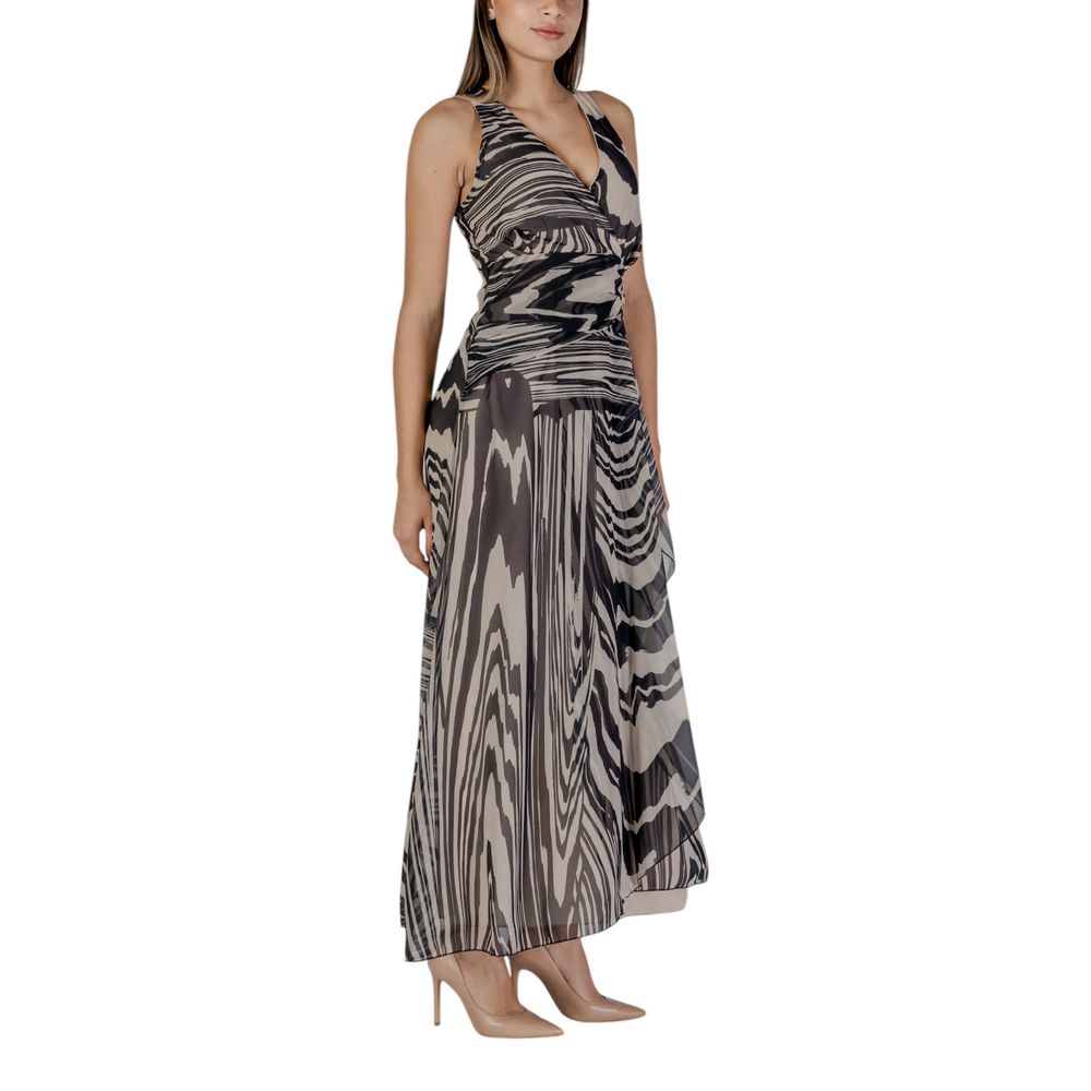 Rinascimento Beige Polyester Long