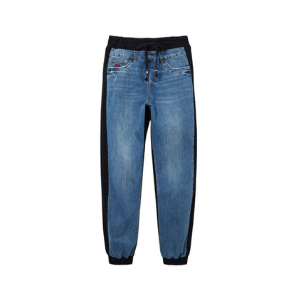 Desigual Black Cotton Mom Jean