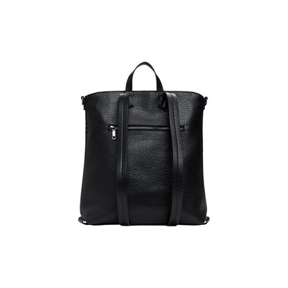 Desigual Black Polyethylene Backpack