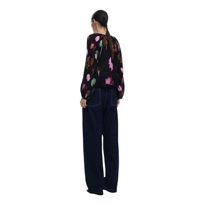 Desigual Black Polyester Blouse
