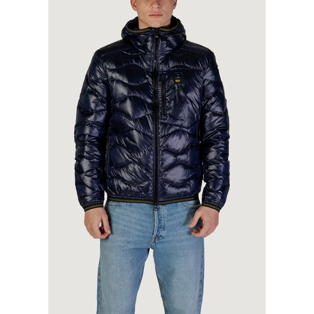 Blauer Blue Polyamide Jackets & Coat