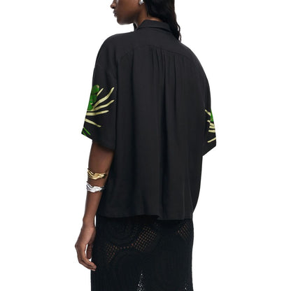 Desigual Black Viscose Shortsleeve