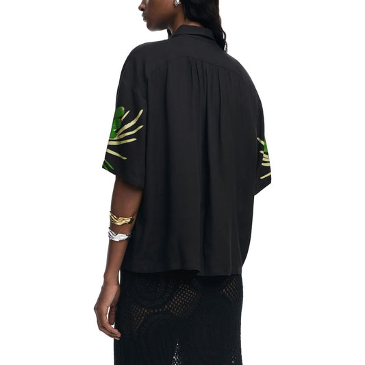 Desigual Black Viscose Shortsleeve