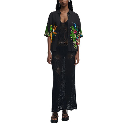 Desigual Black Viscose Shortsleeve