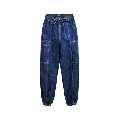 Desigual Blue Cotton Boyfriend Jean