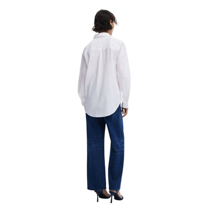 Desigual White Cotton Shirt