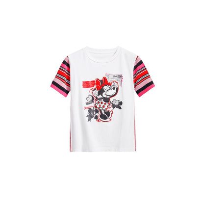 Desigual White Cotton T-Shirt