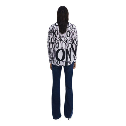 Desigual Black Cotton Blouse