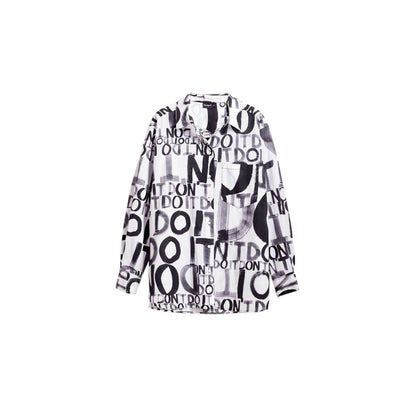 Desigual Black Cotton Blouse
