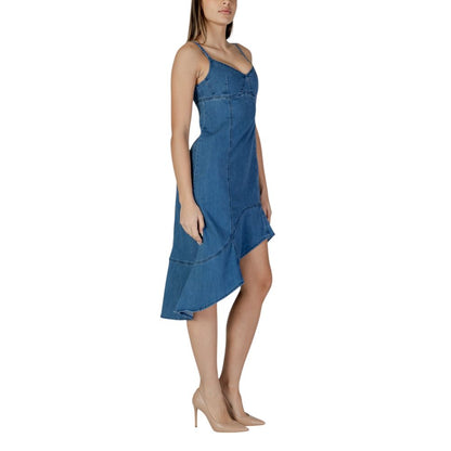 Desigual Blue Cotton Long