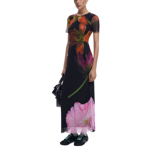 Desigual Black Viscose Long