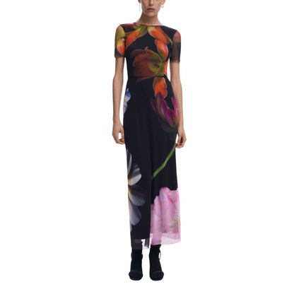 Desigual Black Viscose Long