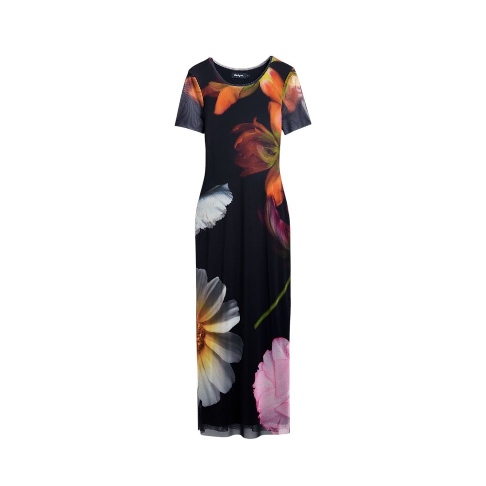 Desigual Black Viscose Long