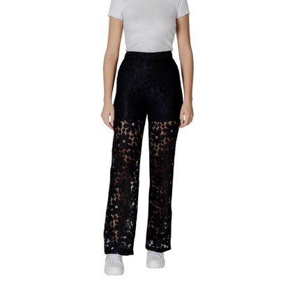 Desigual Black Polyester Pant